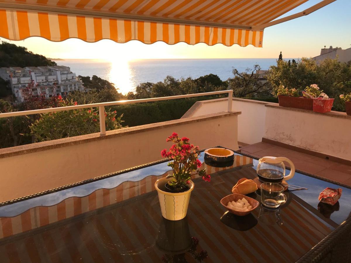 Apartamento Con Piscina - Tossa - Magnificas Vistas Al Mar Girona Eksteriør billede
