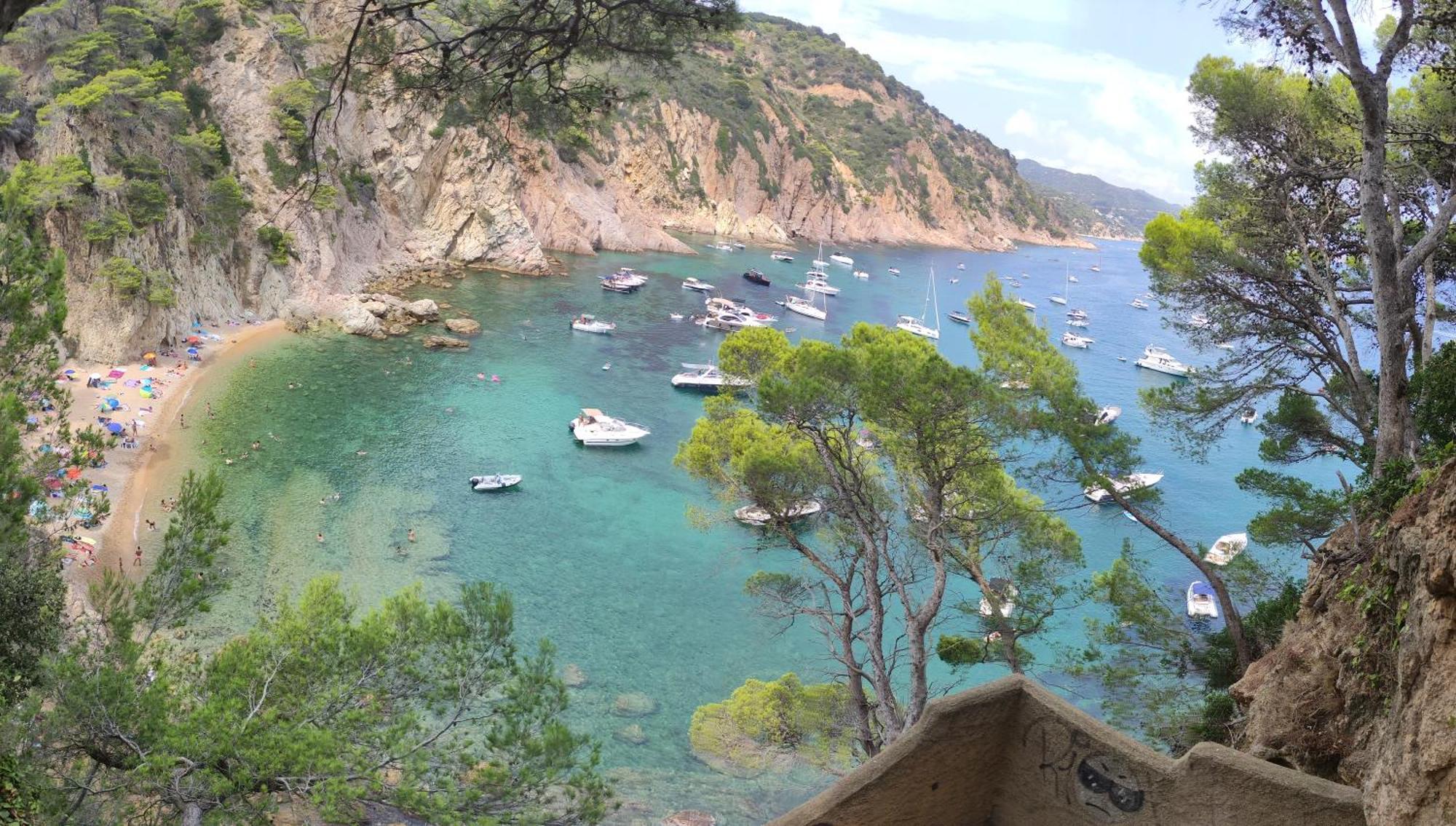 Apartamento Con Piscina - Tossa - Magnificas Vistas Al Mar Girona Eksteriør billede